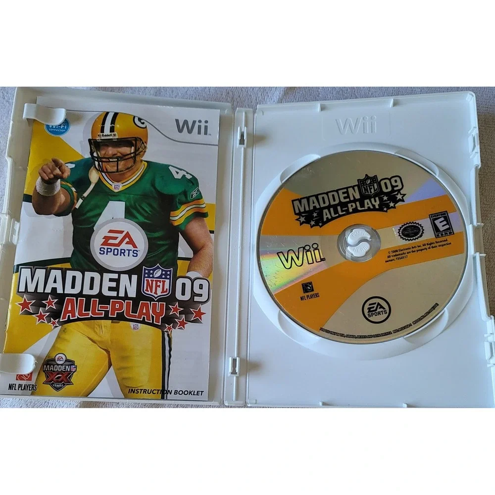 Madden NFL 09: All-Play‎ (Nintendo Wii, 2008) EA Sports